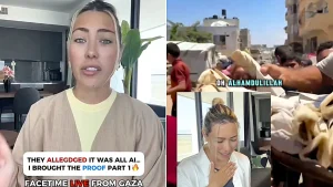 Influencer Lily Jay insists her charity work is "real" and hits back at "propaganda" after an ABC News investigation questioned whether her foundation used AI-generated videos.