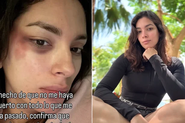 Business influencer Marie Claire González dies aged 39 days after publicly accusing her ex of abuse - the mother of two shared a bruised photo and raw messages before her death.