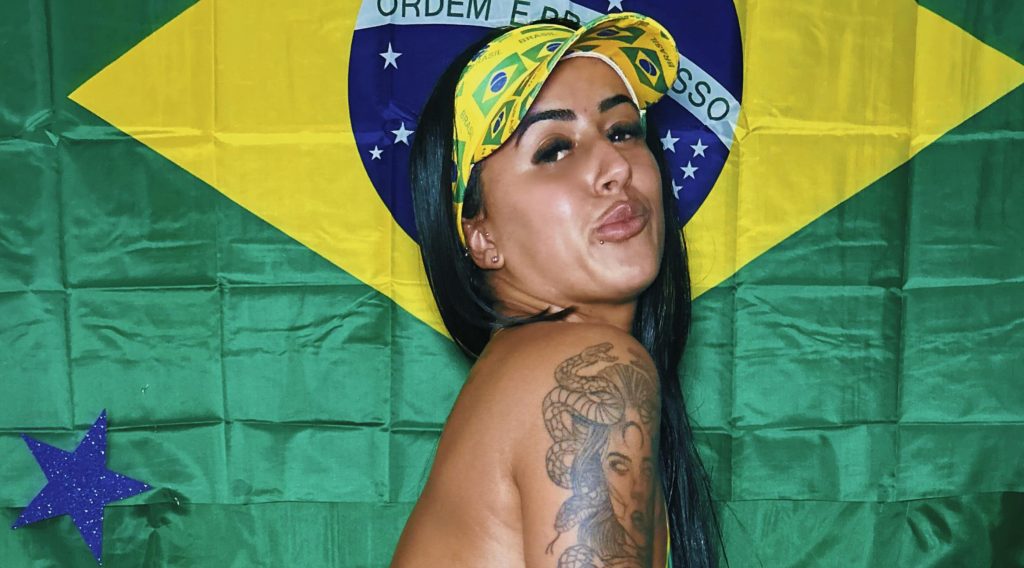 Influencer Thaís Moura, 31, died in a motorbike crash hours after posting an eerie message reading "today someone is going to cry" - she leaves behind two young children.