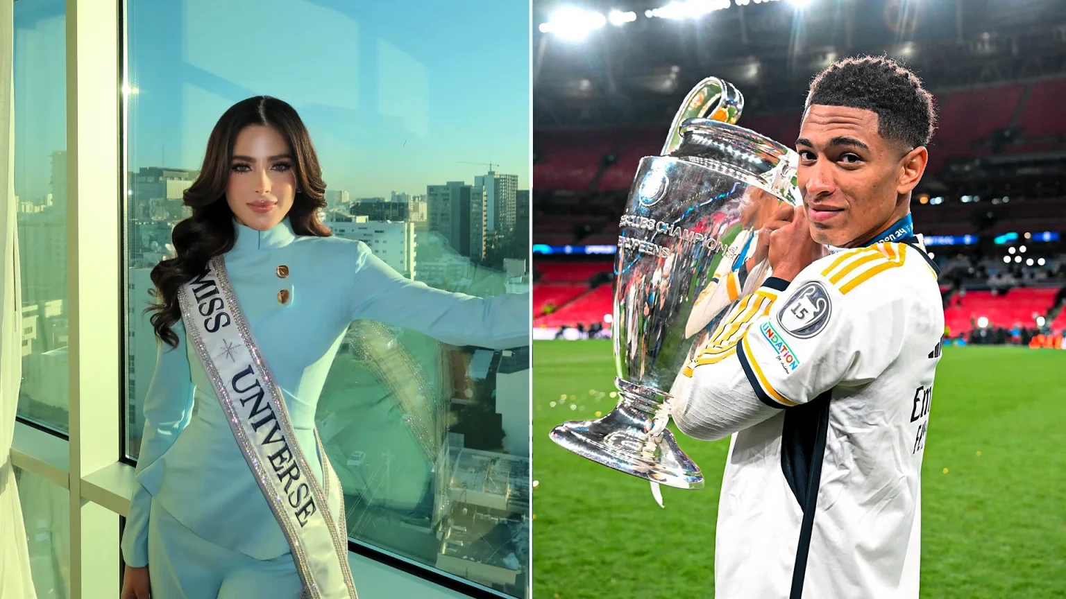 Miss Universe Fátima Bosch breaks silence on rumoured romance with "handsome" Jude Bellingham, admitting she has never actually met the England star.