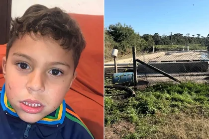 A five-year-old autistic boy who vanished for three days has been found dead in a contaminated sewage tank in Brazil - just 70 metres from his family home.