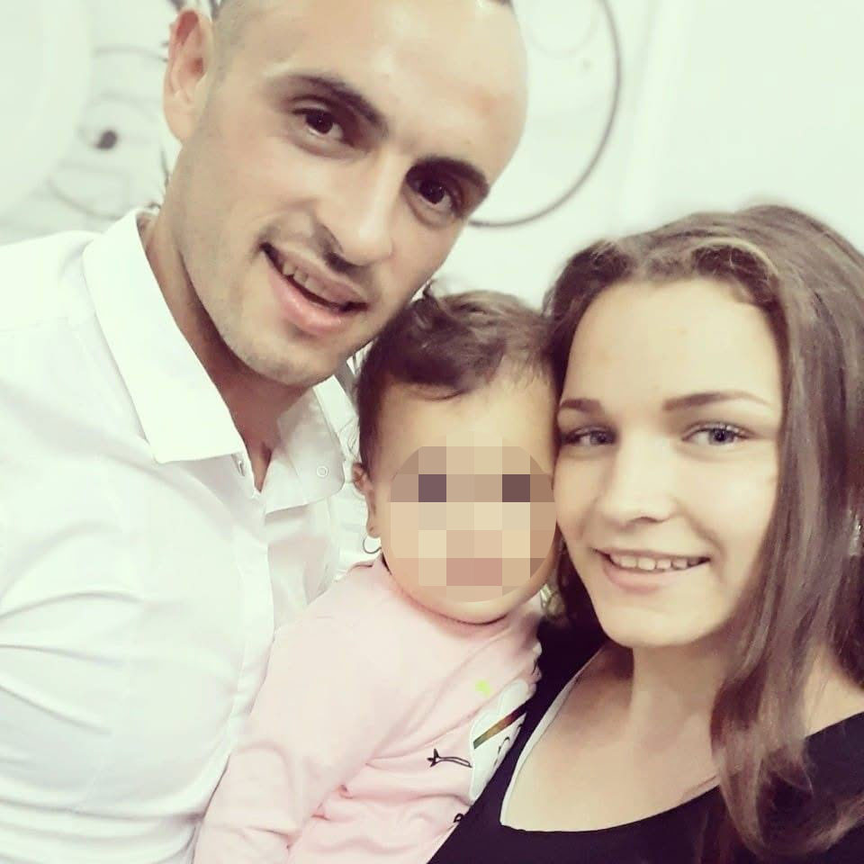 Family of four killed on dream Greek holiday after their car hit a tanker lorry head-on - only their seven-year-old daughter survived and is now fighting for her life in hospital.