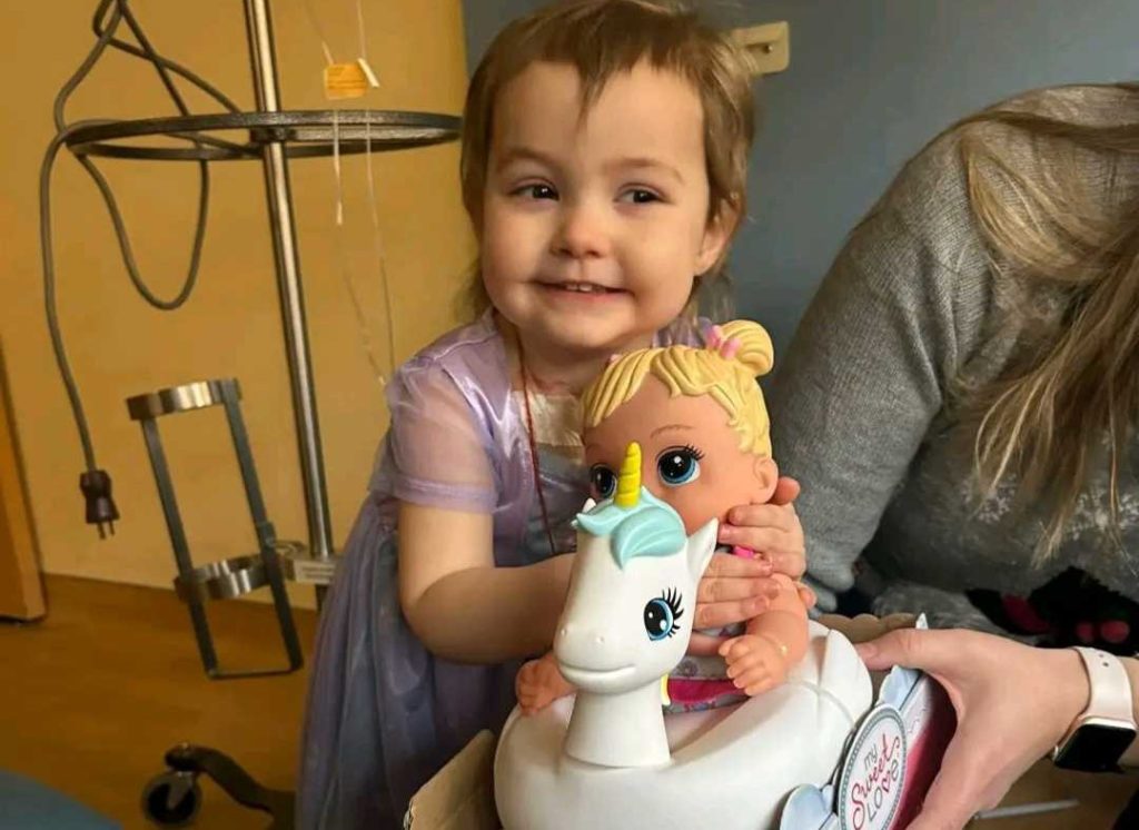 Mum thought her toddler's "terrible twos" meltdowns were down to her age - but a blood test revealed the two-year-old had an aggressive form of blood cancer.