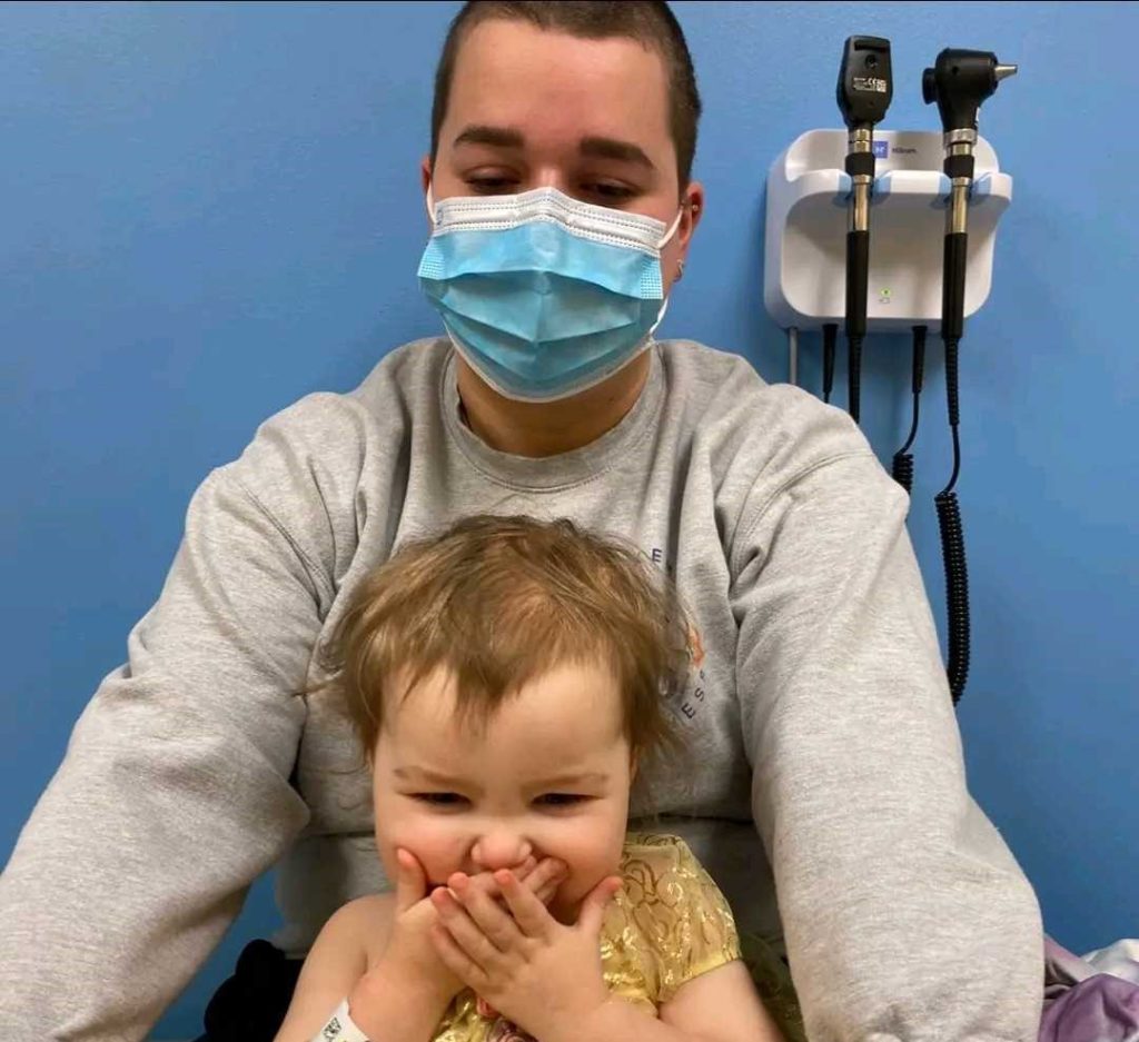 Mum thought her toddler's "terrible twos" meltdowns were down to her age - but a blood test revealed the two-year-old had an aggressive form of blood cancer.
