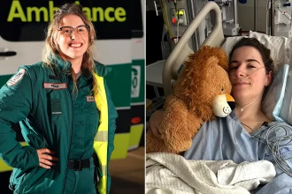 Paramedic and circus performer dismissed strange noises in her ear as stress for three years - then a scan revealed a huge 4cm brain tumour that changed her whole outlook on life.