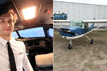 A pilot instructor jumped to his death mid-flight, telling his 22-year-old trainee "you know what you have to do" before she safely landed the plane alone.