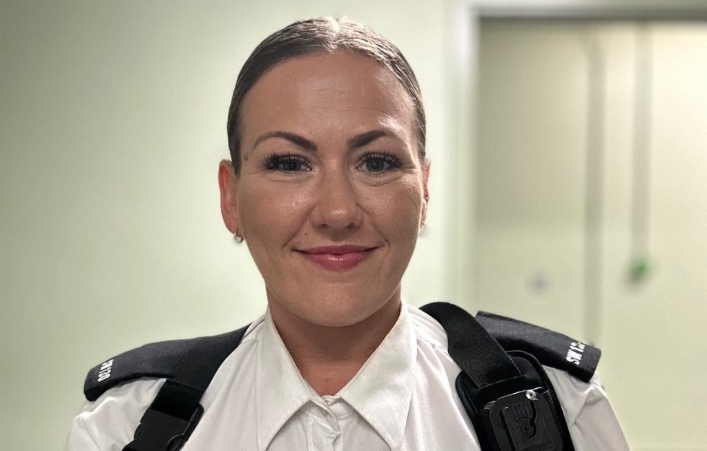 Ex-prison guard Melissa Burgoyne-Cox says HMP Oakwood beat any pub for watching England - inmates are calmer, football shirts are banned and hooch is nearly impossible to brew.