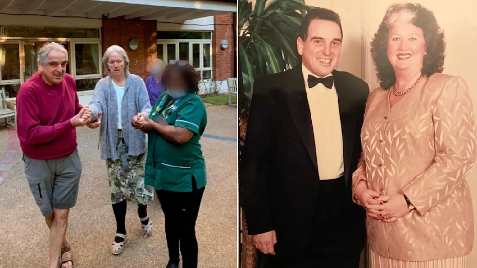 Devoted husband, 73, moves into his wife's care home after her dementia diagnosis, refusing to leave her alone for the nine years until her death.