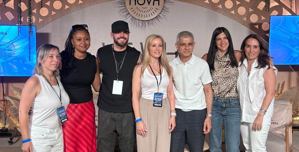 Sadiq Khan visited London's Nova Music Festival massacre exhibition after facing criticism for being a "no show" - and urged everyone to see it for themselves.
