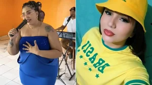 Singer Jessica Costa killed in a horror car crash while travelling to perform a gig in Brazil - one other person also died in the tragedy as fans pay tribute.