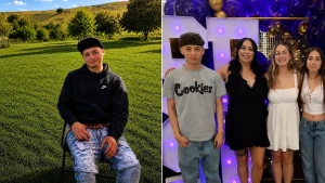 Streamer NateDeBaiits' birthday party descended into chaos when a gunman opened fire on around 300 people near Morgan Hill, California - killing an 18-year-old and injuring six.