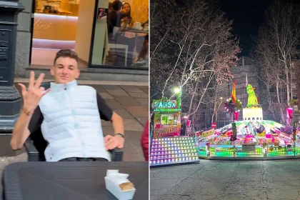 A 15-year-old boy has been electrocuted to death after playing barefoot on a fairground kick-power machine in Italy - the safety switch reportedly failed to trip.