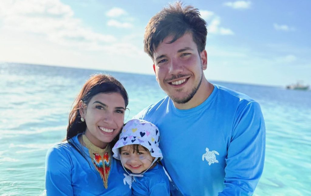 Influencer Barbara Celeste Vivas Carvallo and her three-year-old daughter died in Venezuela's devastating earthquakes, while her husband survived after 36 hours trapped beneath rubble.