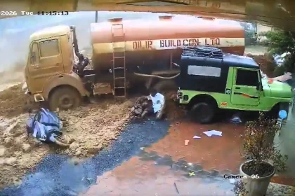 A monsoon-triggered landslide tore through a Kerala tunnel construction site, killing two and burying up to 30 workers - dramatic CCTV shows others sprinting to escape the mud.