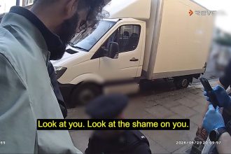 Convicted sex offender Mansoor Ahmed threatened to "stab and run over" police and throw acid on an officer's face during a 14-minute rant - he's now been jailed for six months.