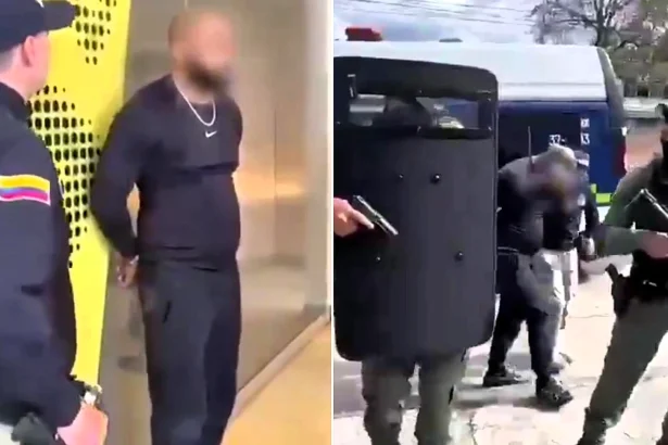 Wanted trafficker Arif Jhuman was cuffed mid-workout on a cardio machine at a Medellín gym in a joint Interpol raid, as fellow gym-goers watched in shock.