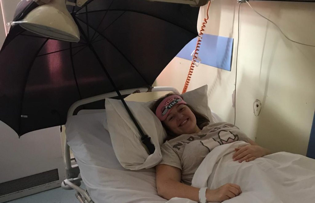 Woman with a week-long agonising migraine was 'fobbed off' by doctors as merely hungover - but she was actually having a stroke that went on to 'steal' her entire 20s.