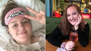 Woman with a week-long agonising migraine was 'fobbed off' by doctors as merely hungover - but she was actually having a stroke that went on to 'steal' her entire 20s.
