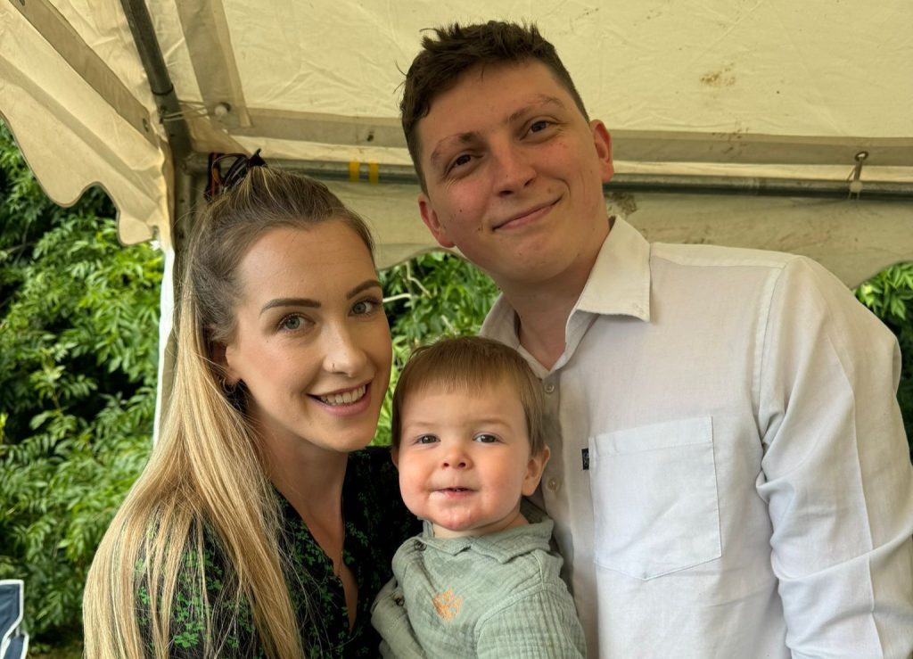 Dad who felt like a "spare part" and struggled to bond with his newborn opens up about male postpartum depression