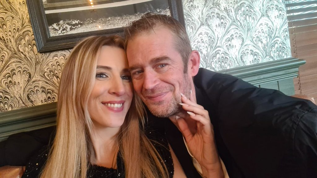 Childhood sweethearts reunite and fall in love 30 years after meeting at school aged 12, with a cancer survivor moving cities to finally be with "the one".