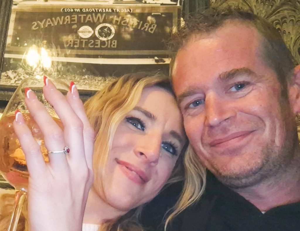 Childhood sweethearts reunite and fall in love 30 years after meeting at school aged 12, with a cancer survivor moving cities to finally be with "the one".
