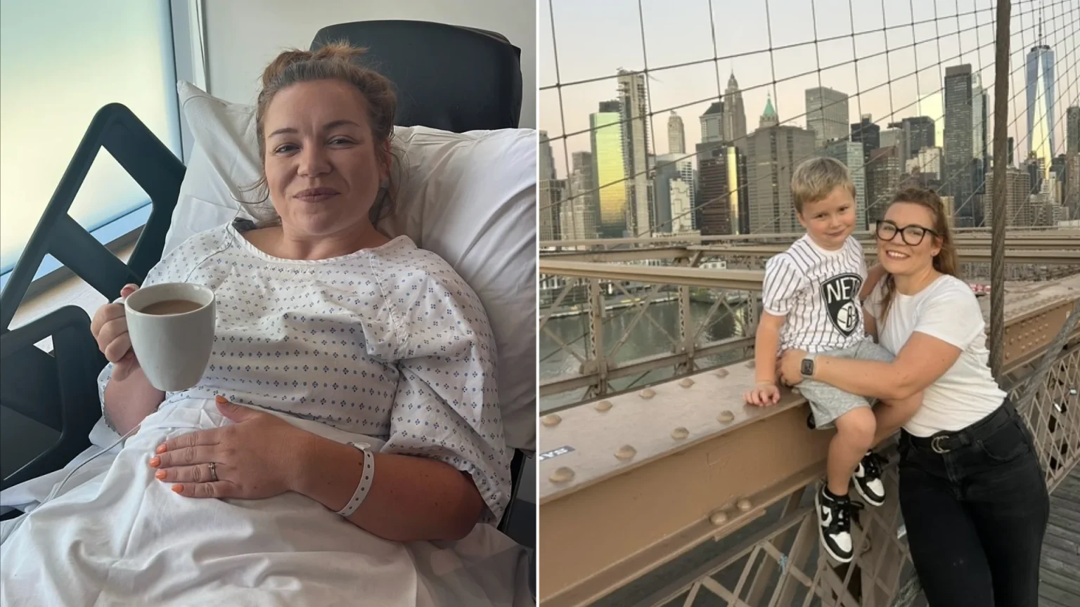 Mum given three years to live with stage four breast cancer defies her prognosis, declared cancer free and gets to see her son start school after all.