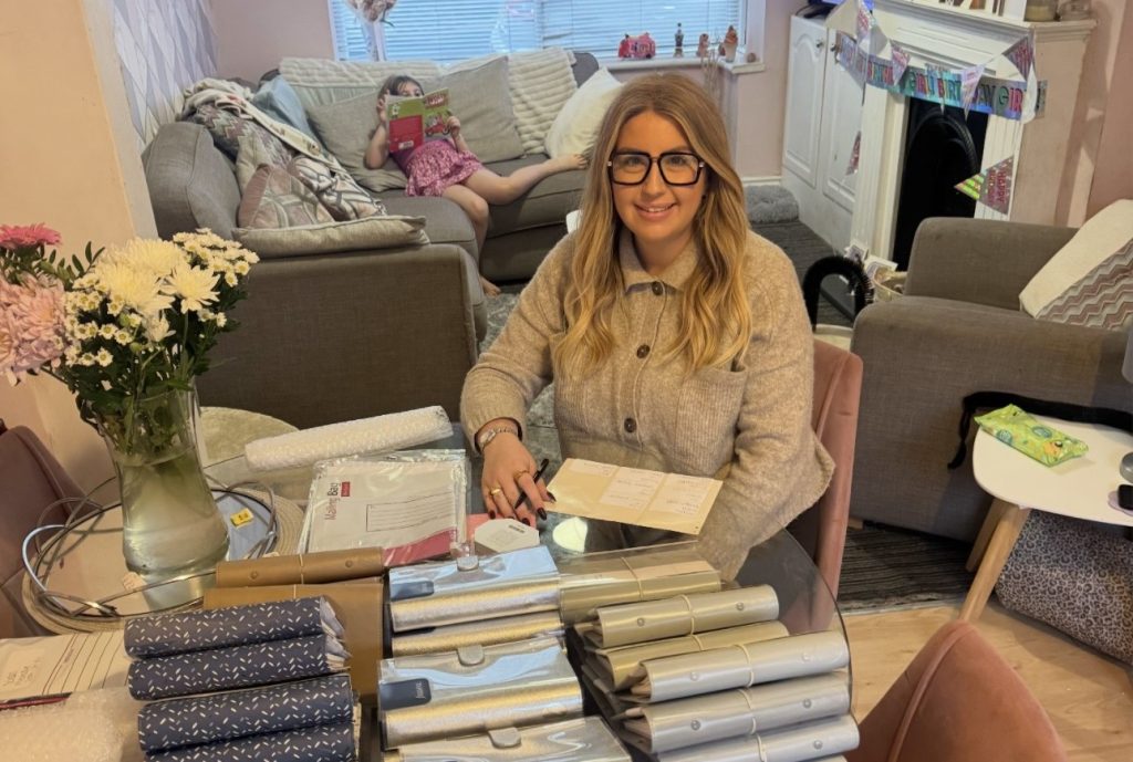 Shopaholic mum who blew £1,000 in a single day reveals how she clawed her way back from £23,000 of debt by budgeting, cash stuffing and juggling four jobs.