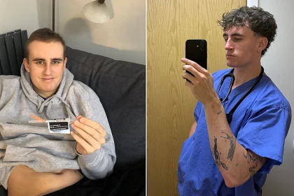 Doctor diagnosed with leukaemia just weeks before starting medical school reveals how surviving three years of treatment made him a better doctor - and inspired two marathons.