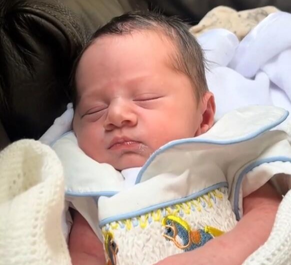 Heartbroken mum tells how her 'perfectly healthy' baby son died from SIDS just one day after a nurse confirmed he was 'thriving' at his three-month check - with no warning at all.