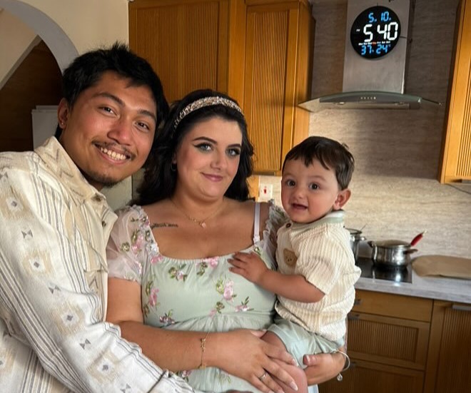 Heartbroken mum tells how her 'perfectly healthy' baby son died from SIDS just one day after a nurse confirmed he was 'thriving' at his three-month check - with no warning at all.