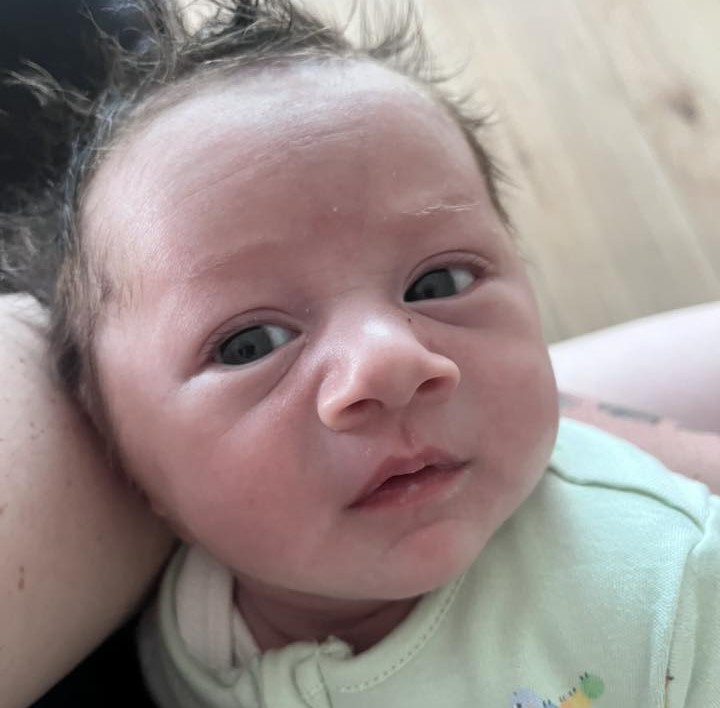 Heartbroken mum tells how her 'perfectly healthy' baby son died from SIDS just one day after a nurse confirmed he was 'thriving' at his three-month check - with no warning at all.