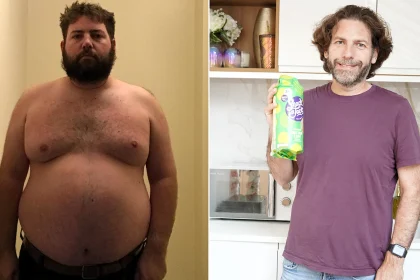 Man reveals the £2-a-day cupboard staple that helped him shift seven stone in less than a year - and 'transformed' his sex life too - eating up to 10 rice cakes a day.