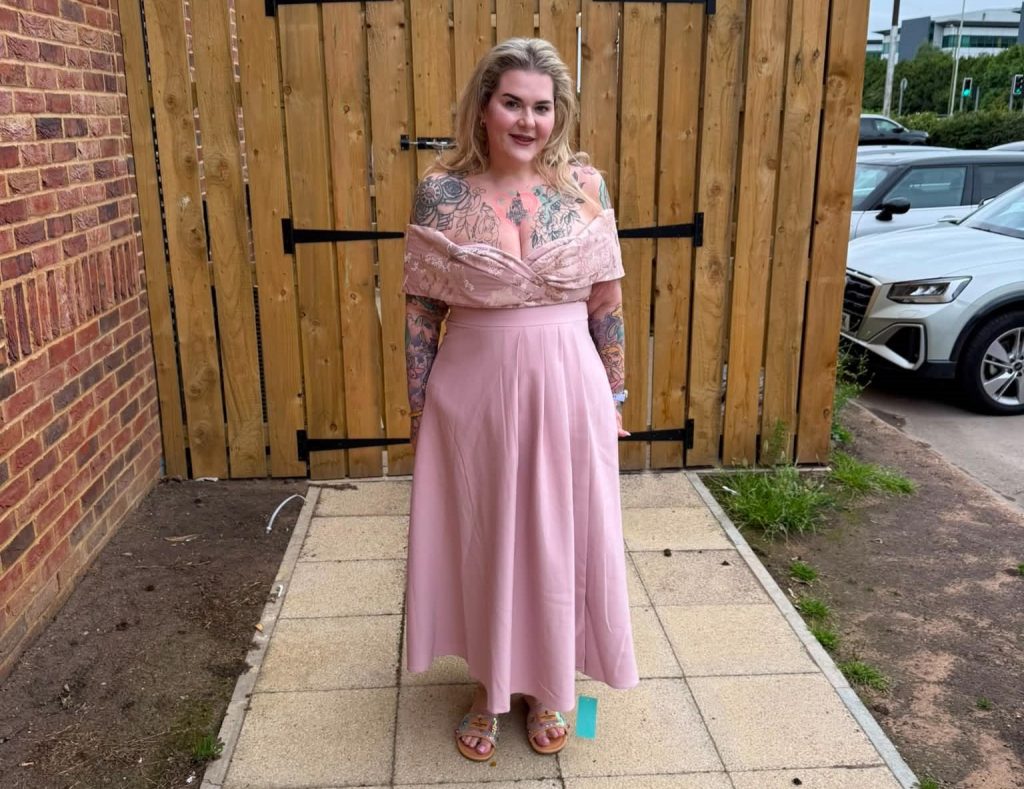 Woman who ate three takeaways a day sheds more than 13 stone - she needed a mobility scooter at Disney World aged just 30.