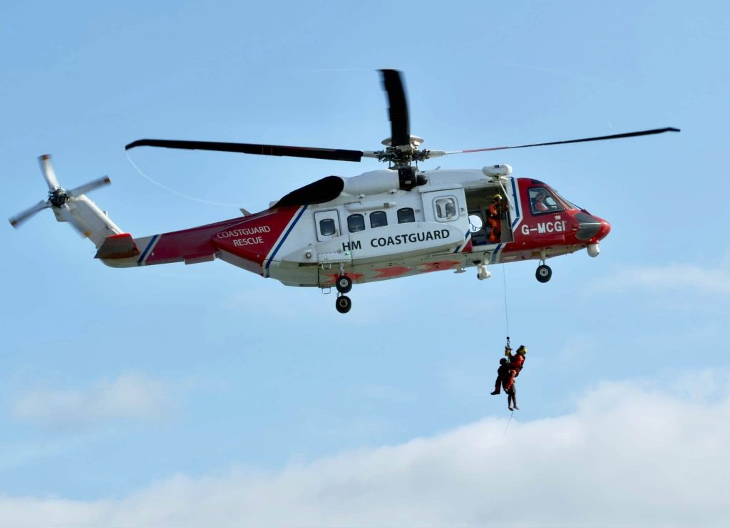 Five Bank Holiday tourists had to be winched to safety by helicopter after ignoring the incoming tide at Cornwall's Chapel Rock - branded "completely reckless" by a witness.