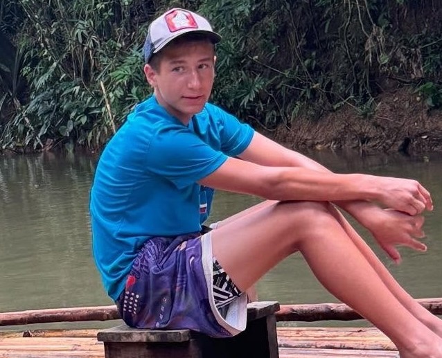 A 14-year-old basketball star died after collapsing in training on his coach dad's birthday - and his heartbroken father says darkness has descended.