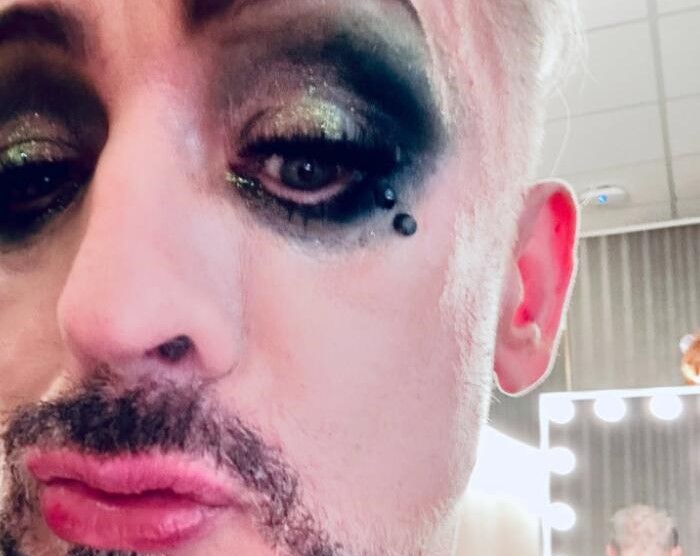 Boy George left fans fuming after storming off stage just three songs into an 80s concert in Frankfurt - blaming earpiece sound problems he claimed could even be sabotage.