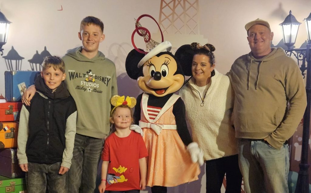 A routine eye test led to five-year-old Phoebe Carpenter being diagnosed with a brain tumour just 12 hours later, after months of being dismissed as migraines.