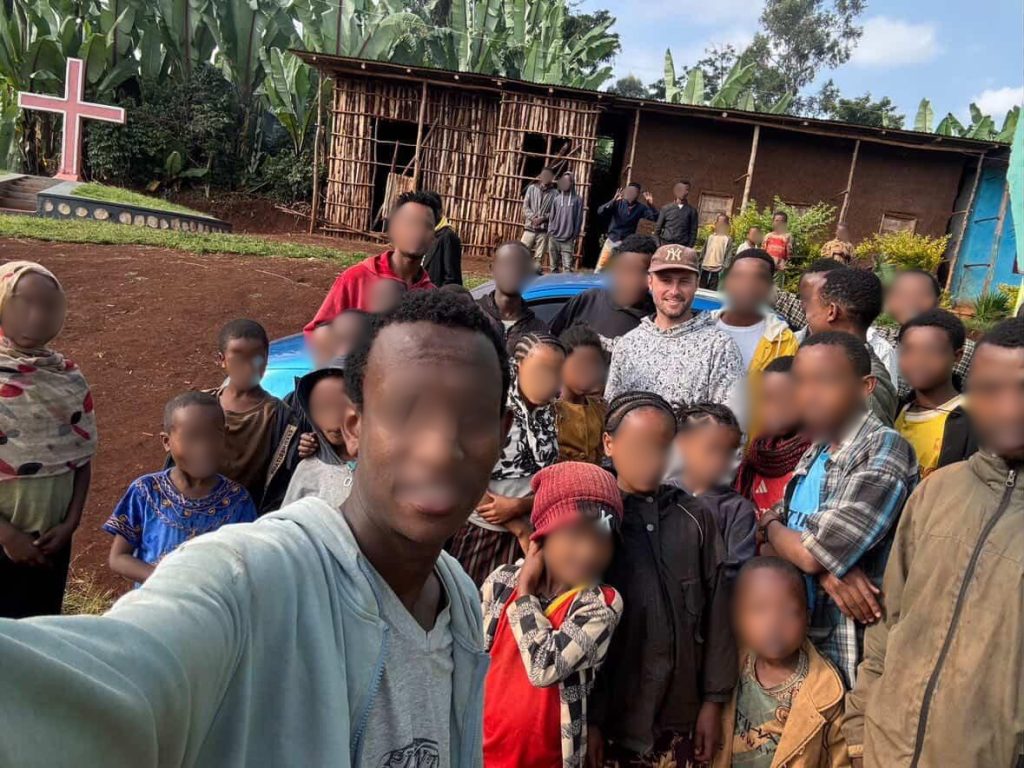 British travel influencer reveals how he drove 500km with a bullet lodged in his foot after being shot at by armed men during a terrifying road trip through Ethiopia.