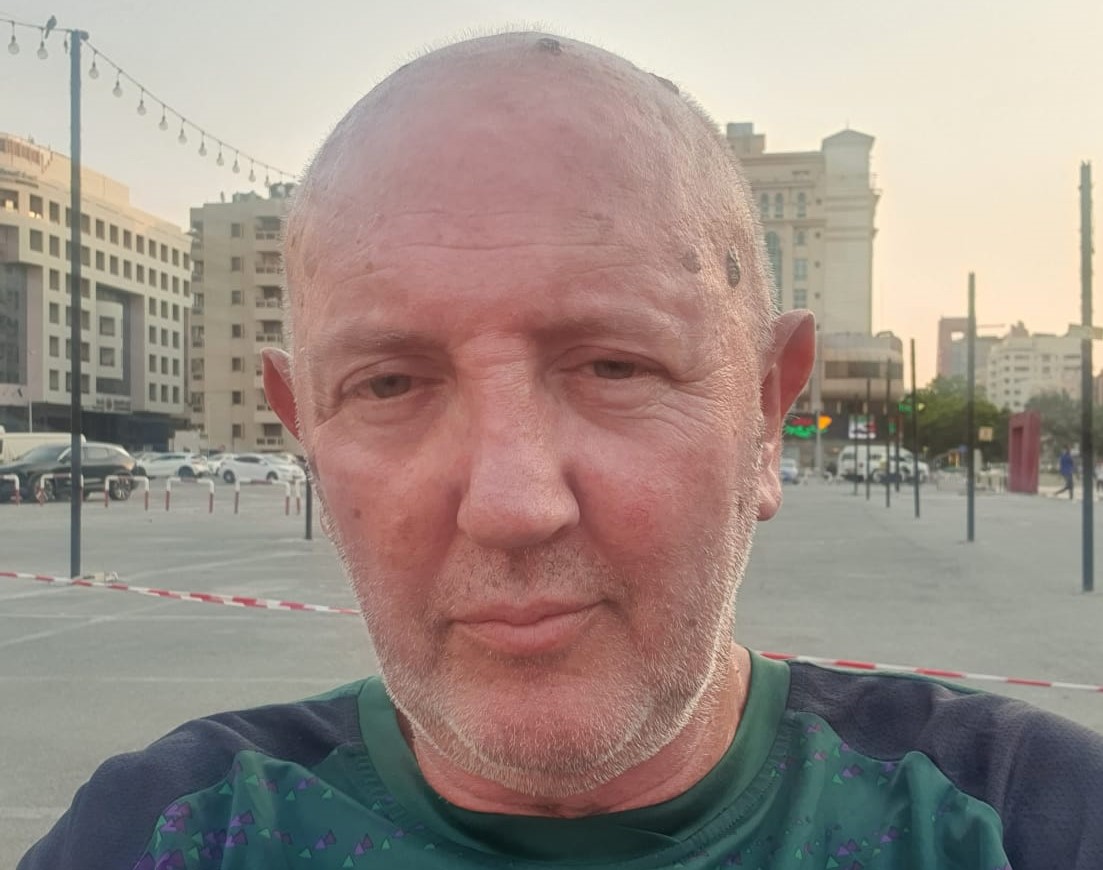 A Brit veteran left trapped and homeless in Dubai for a decade has been blocked from returning home for his own mother's funeral over an unpaid debt.