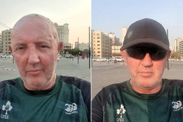 A Brit veteran left trapped and homeless in Dubai for a decade has been blocked from returning home for his own mother's funeral over an unpaid debt.