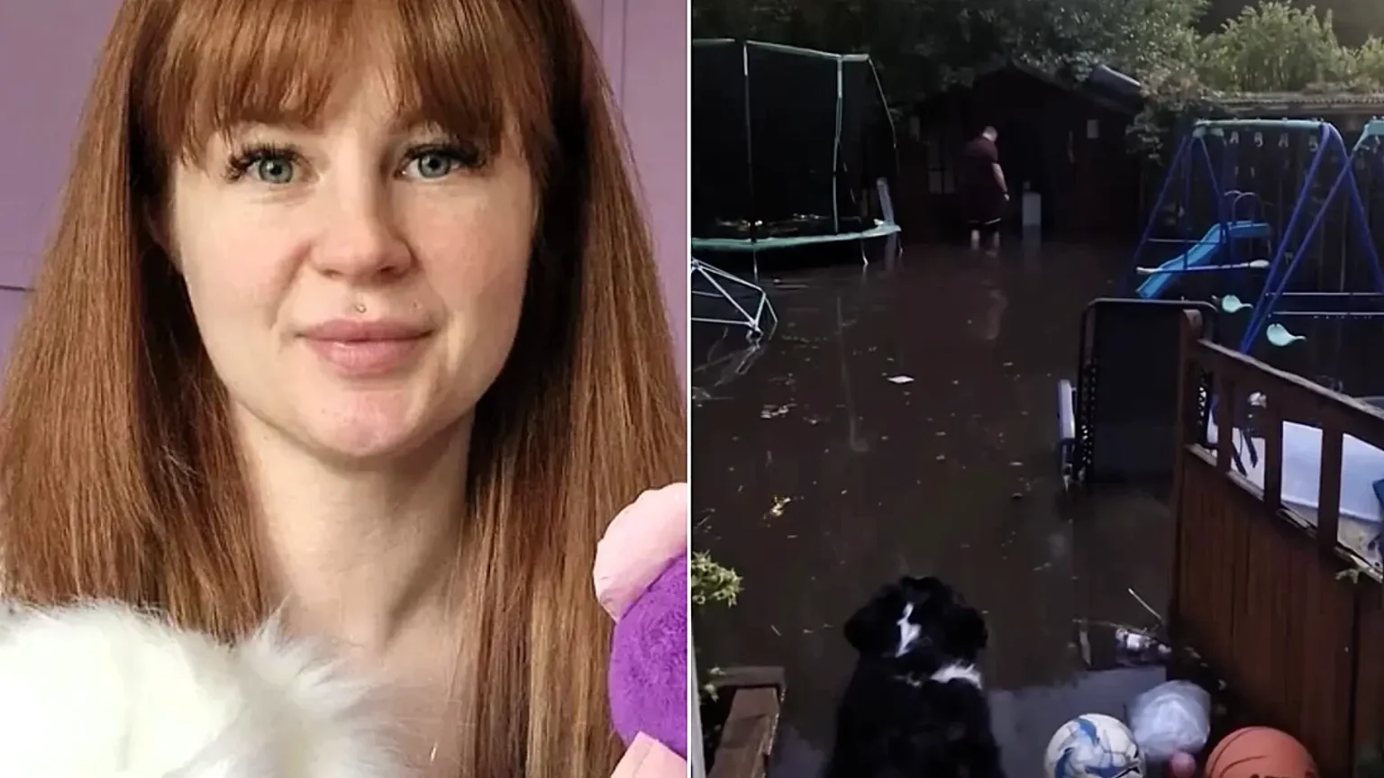 A devastated Brit who makes keepsakes for grieving families has lost everything in a flash flood - only to discover a small clause meant she was not covered.
