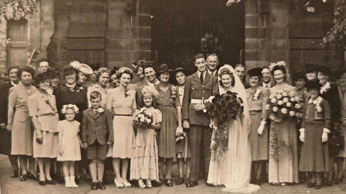 Ray and Win Booth, aged 102 and 101, celebrated 80 years of marriage with a care home lounge named in their honour - after a wartime pen pal romance that began with a handful of jelly.