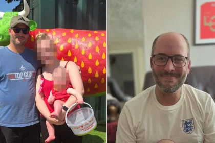 A dad died in a horror motorbike crash just minutes after calling his wife to say he had broken down - with his family racing to meet him.