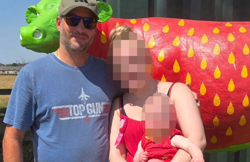 A dad died in a horror motorbike crash just minutes after calling his wife to say he had broken down - with his family racing to meet him.
