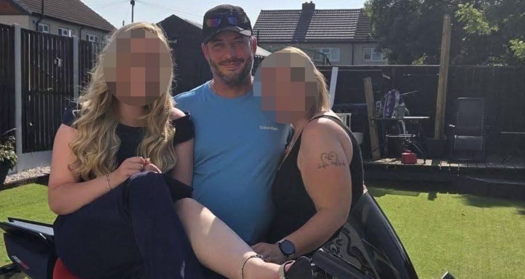 A dad died in a horror motorbike crash just minutes after calling his wife to say he had broken down - with his family racing to meet him.