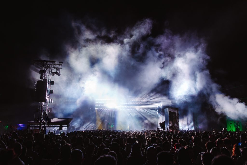 Electronic music legend Moby took over London's historic Old Royal Naval College in Greenwich for a spectacular sold-out riverside performance as part of Labyrinth on the Thames.