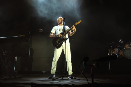 Electronic music legend Moby took over London's historic Old Royal Naval College in Greenwich for a spectacular sold-out riverside performance as part of Labyrinth on the Thames.