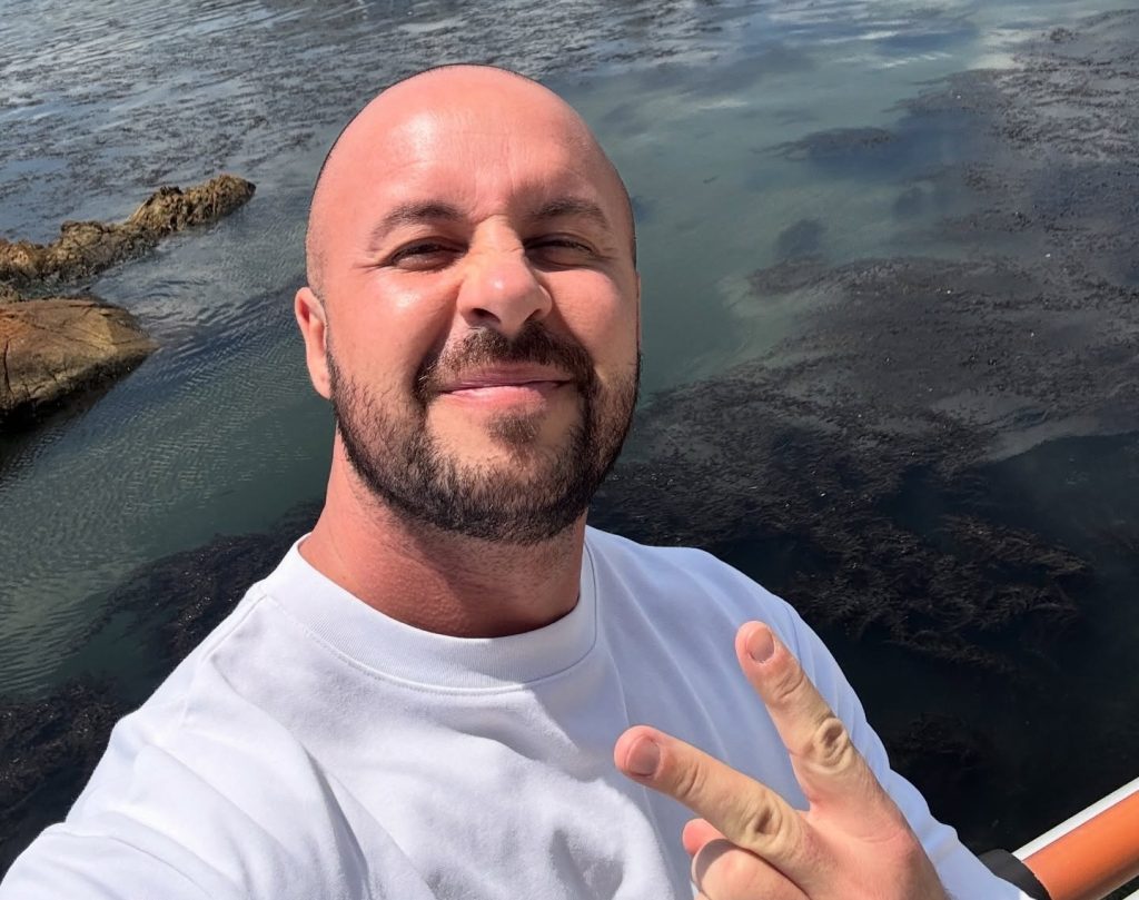 Fitness coach Leroy Saunders, 41, has died after collapsing during a HYROX event in Bangkok - his family have asked people not to speculate as they await medical answers.