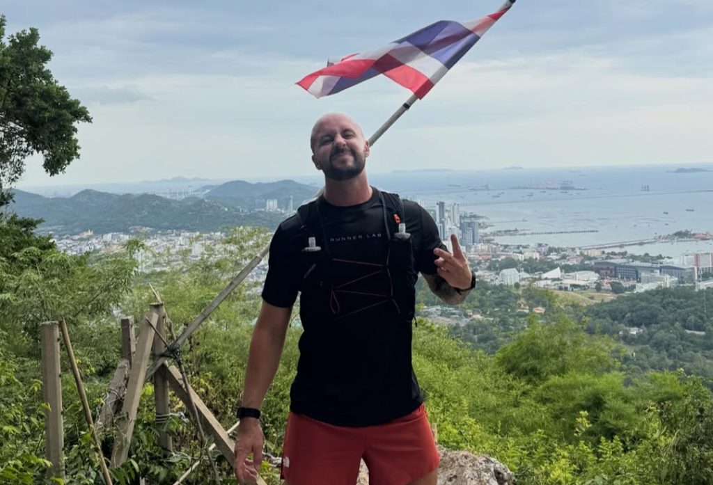 Fitness coach Leroy Saunders, 41, has died after collapsing during a HYROX event in Bangkok - his family have asked people not to speculate as they await medical answers.