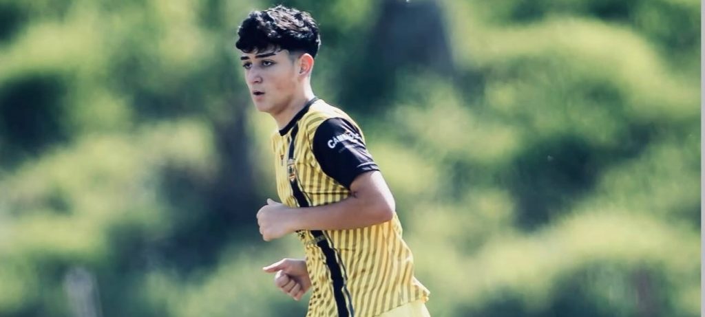 A 13-year-old footballer and his sister, 17, have died after their family car overturned on a motorway - with their father losing control at the wheel.